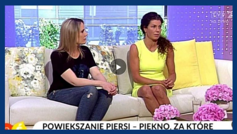 wywiady w telewizji - Joanna Kurmanow dr kurmanow chirurg plastyczny o operacji powiększenie piersi